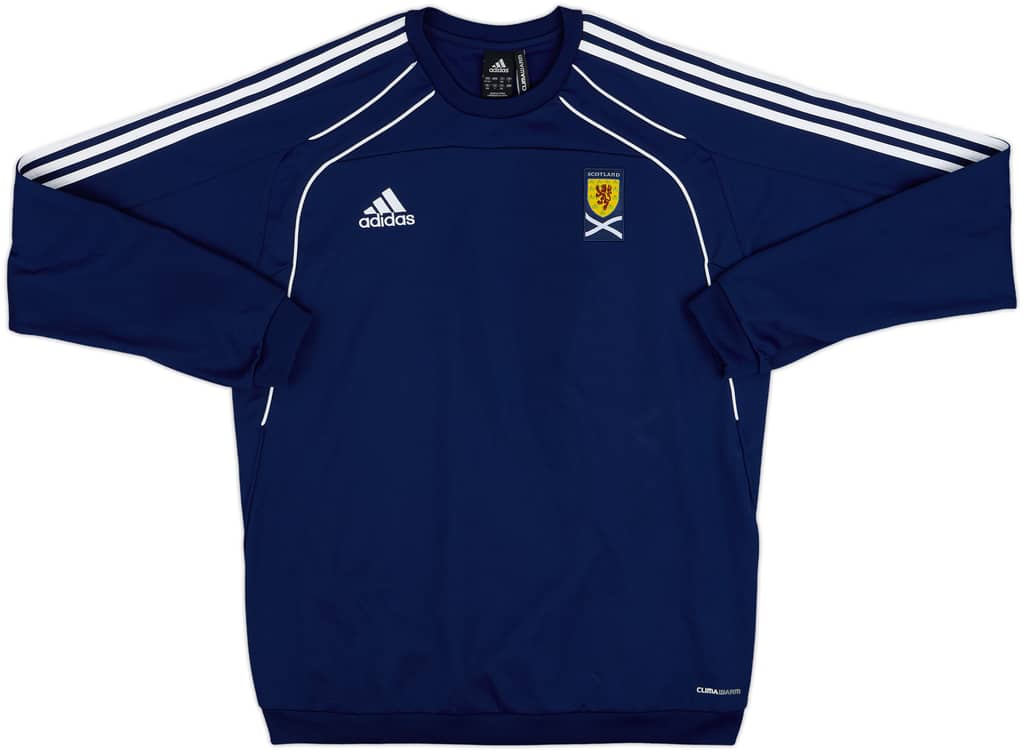 2010-11 Scotland adidas Sweat Top - 9/10 - (L)