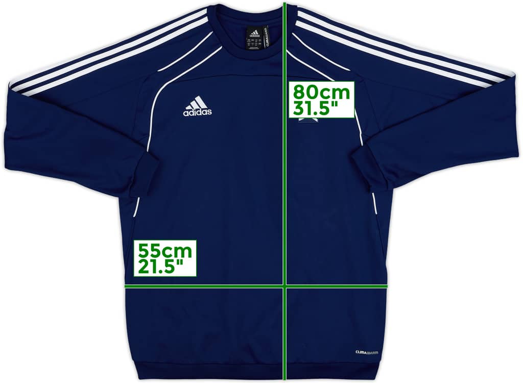 2010-11 Scotland adidas Sweat Top - 9/10 - (L)