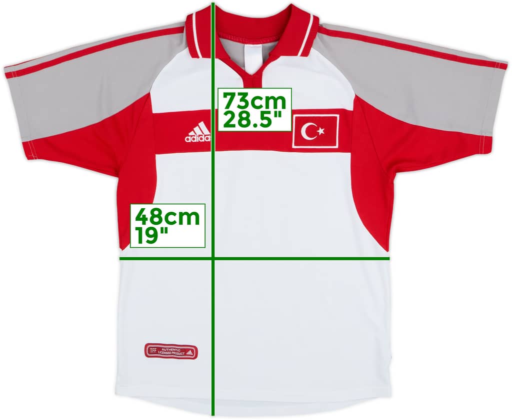 2000-02 Turkey Away Shirt - 8/10 - (S)