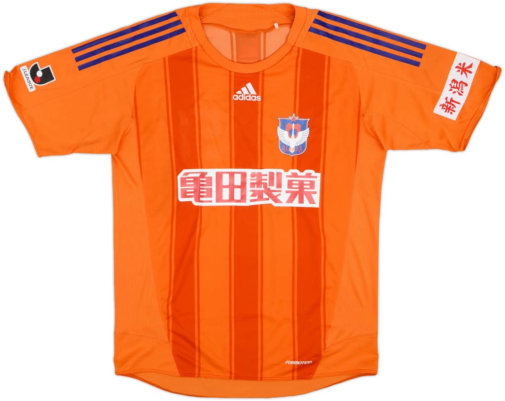 2008-09 Albirex Niigata Player Issue Home Shirt - 9/10 - (L)