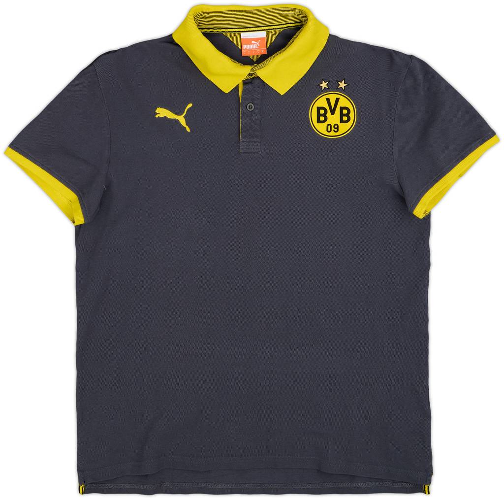 2014-15 Borussia Dortmund Puma Polo Shirt - 9/10 - (L)
