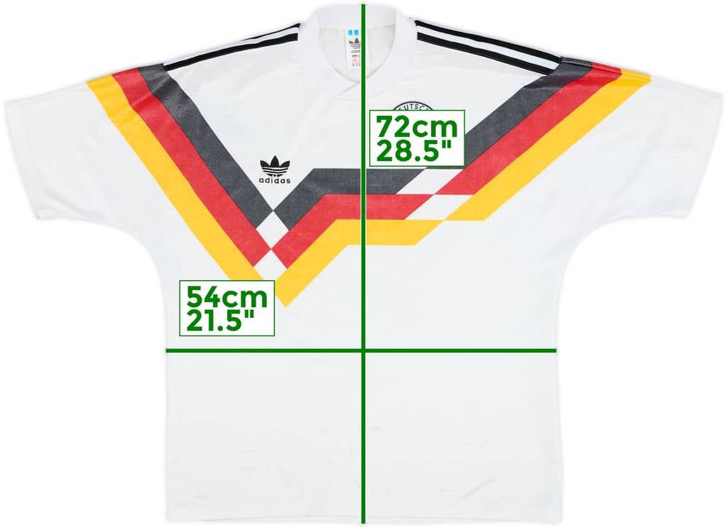 1988-90 West Germany Home Shirt - 9/10 - (L)