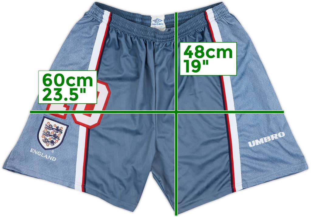 1996-97 England Player Issue Away Shorts #10 - 9/10 - (M)
