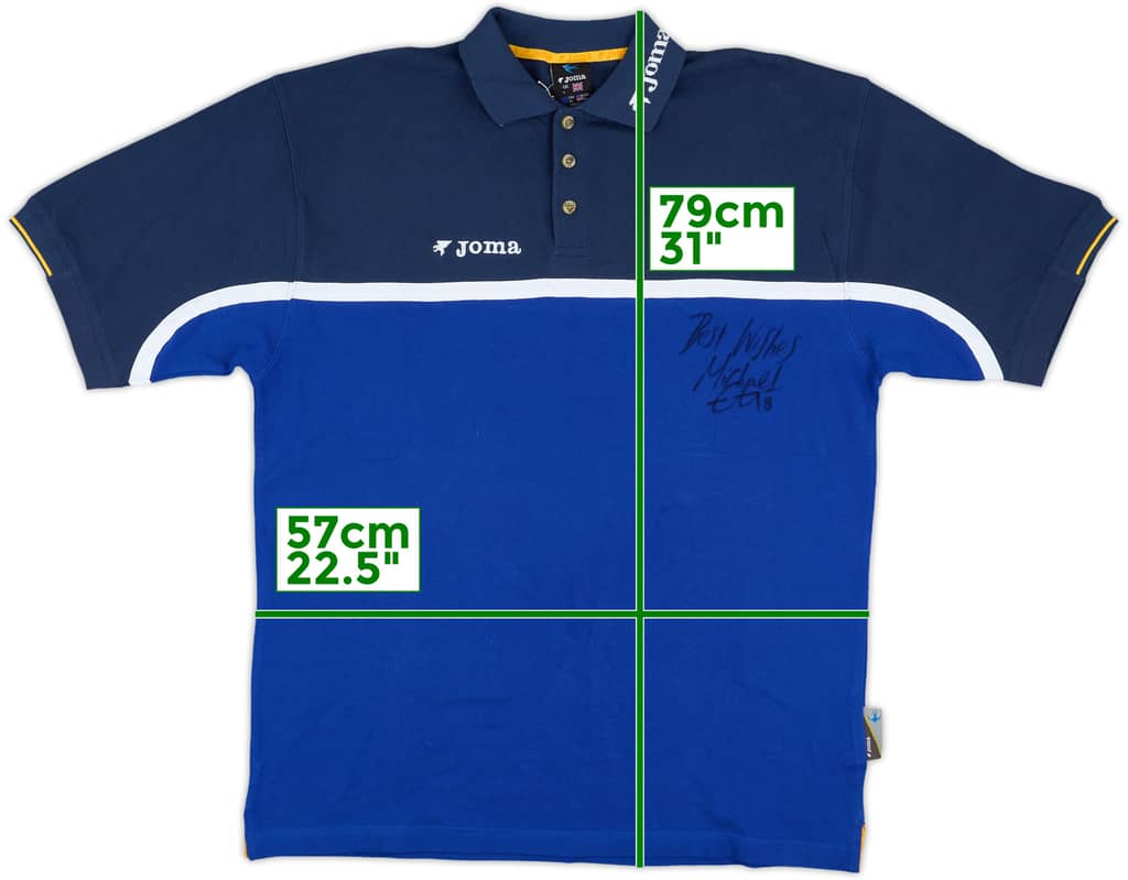 2008-09 Cardiff City Joma Signed Polo Shirt (Chopra)