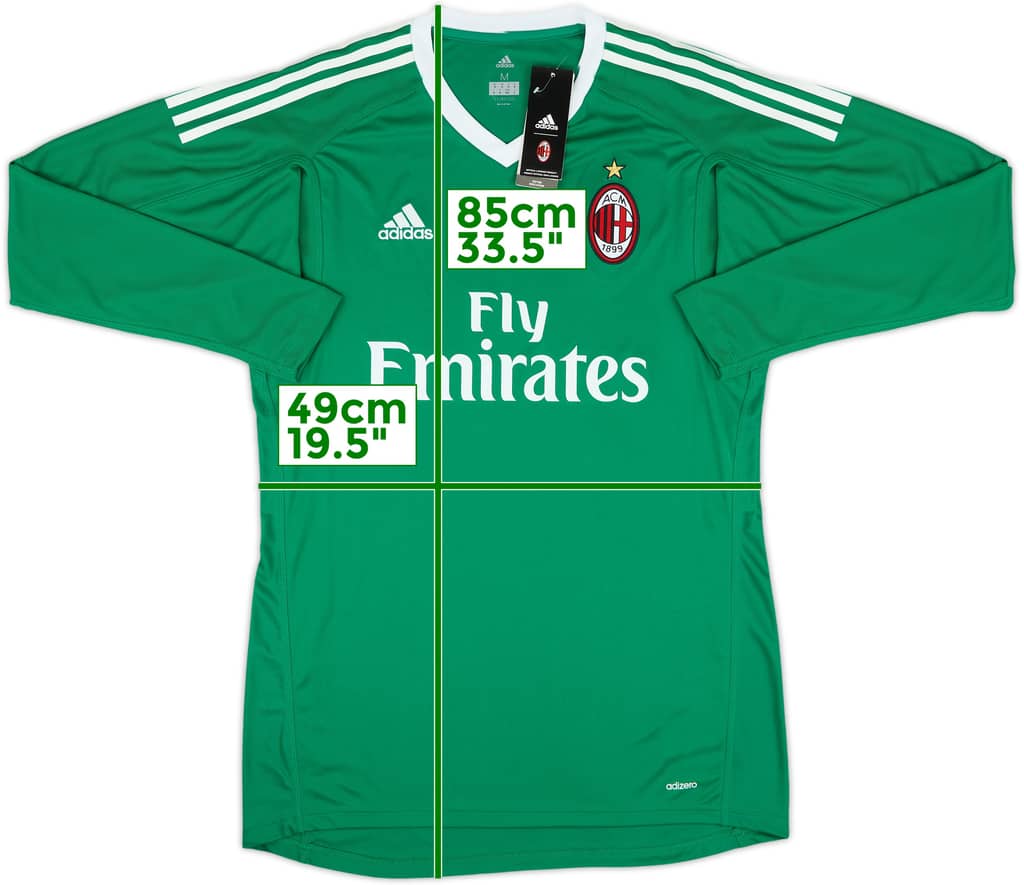 2017-18 AC Milan GK Shirt (M)