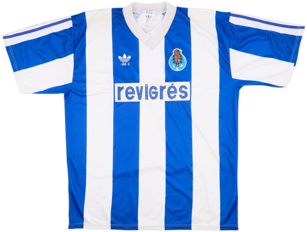 1990-92 Porto Home Shirt - 5/10 - (XL)