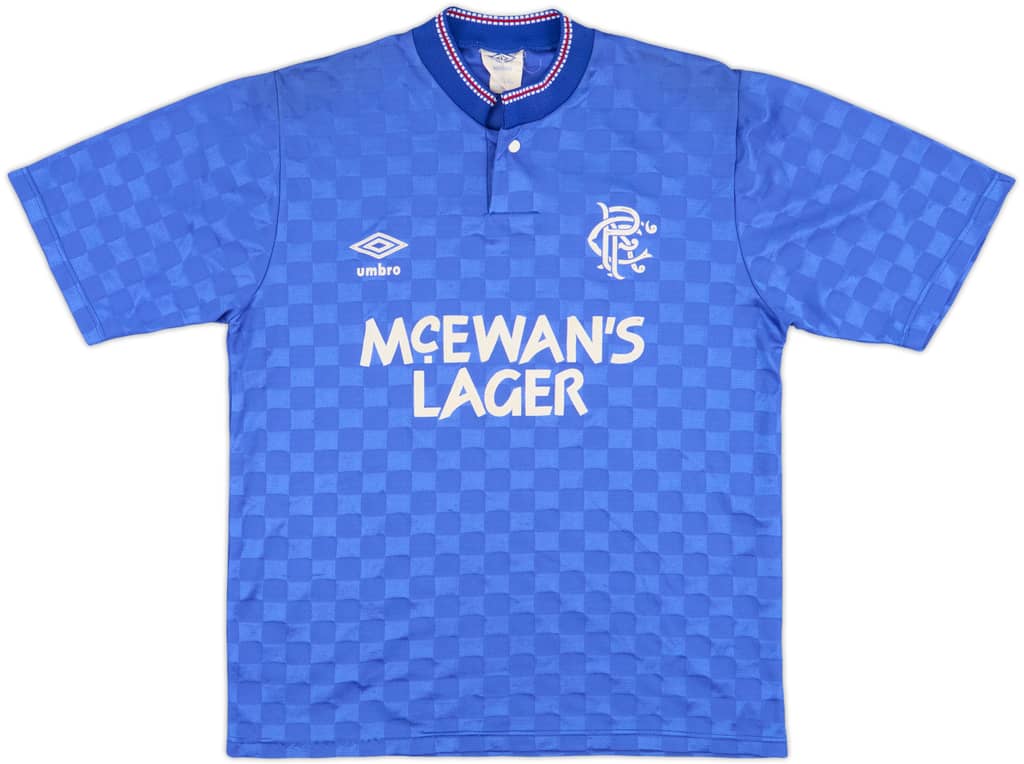 1987-90 Rangers Home Shirt - 7/10 - (S)