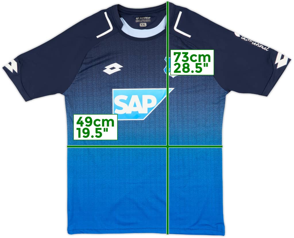2017-18 TSG Hoffenheim Home Shirt - 6/10 - (XXL)