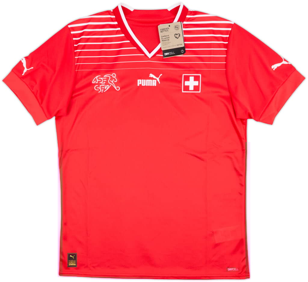 2022-23 Switzerland Home Shirt (M)