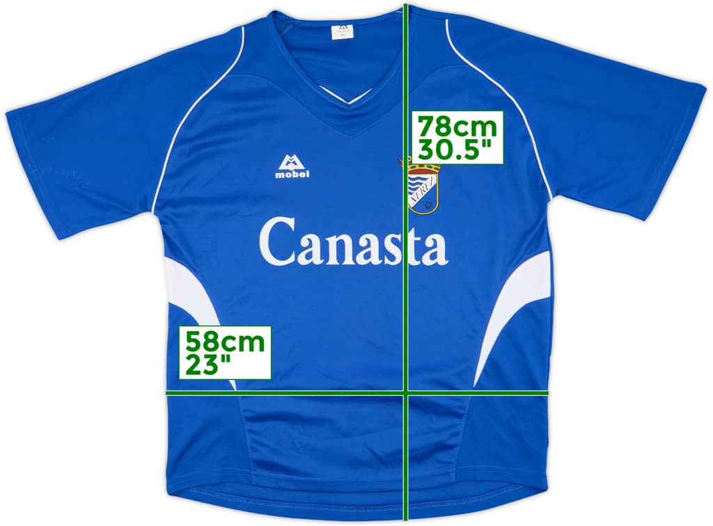 2004-05 Xerez Home Shirt - 7/10 - (XL)