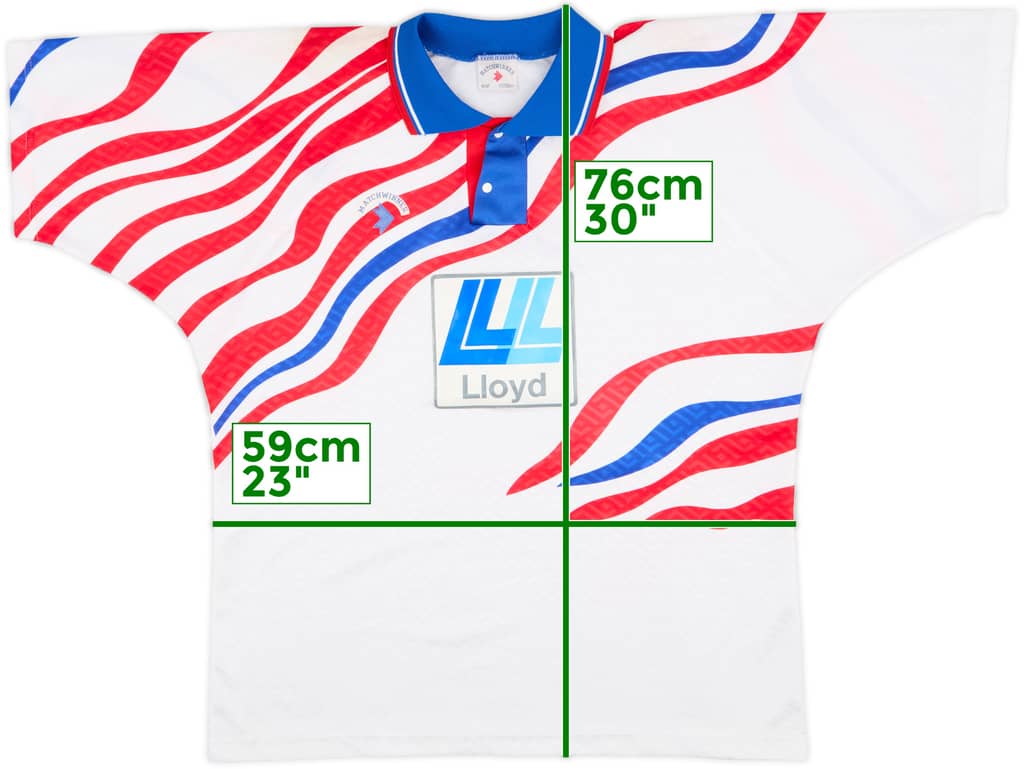 1992-93 Carlisle United Away Shirt - 8/10 - (XL)