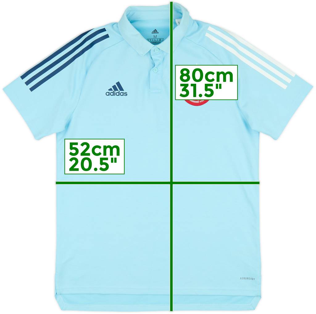 2020-21 Ajax adidas Polo Shirt - 10/10 - (M)