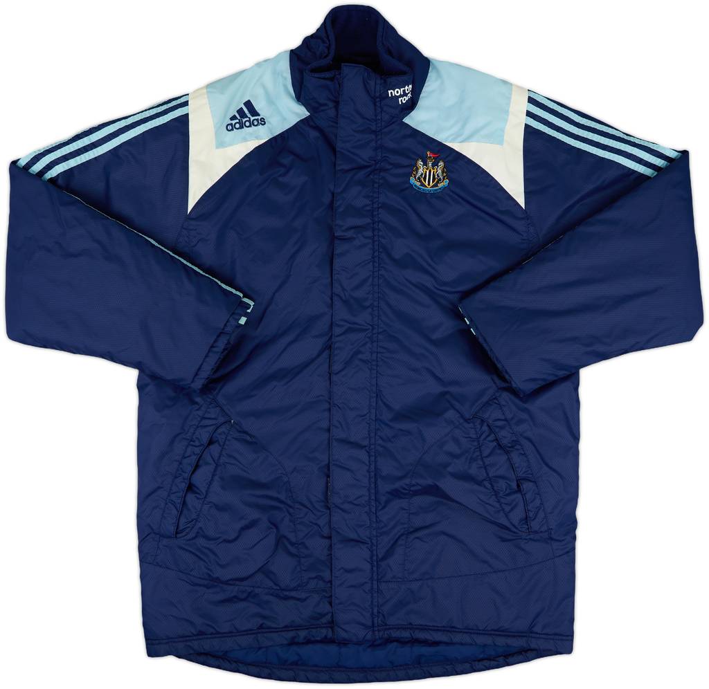 2007-08 Newcastle adidas Padded Bench Coat - 7/10 - (S)