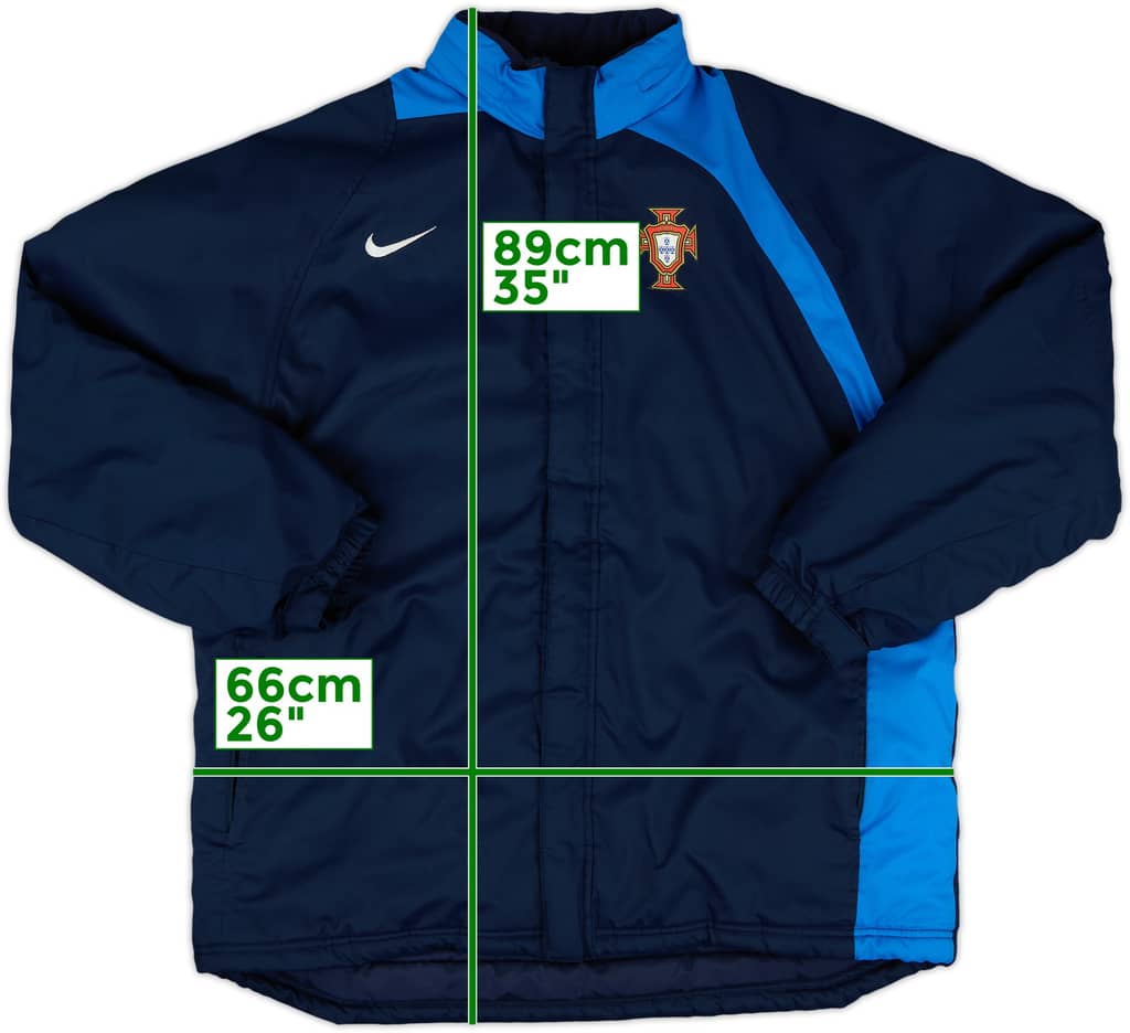 2004-06 Portugal Nike Padded Bench Coat - 9/10 - (L)