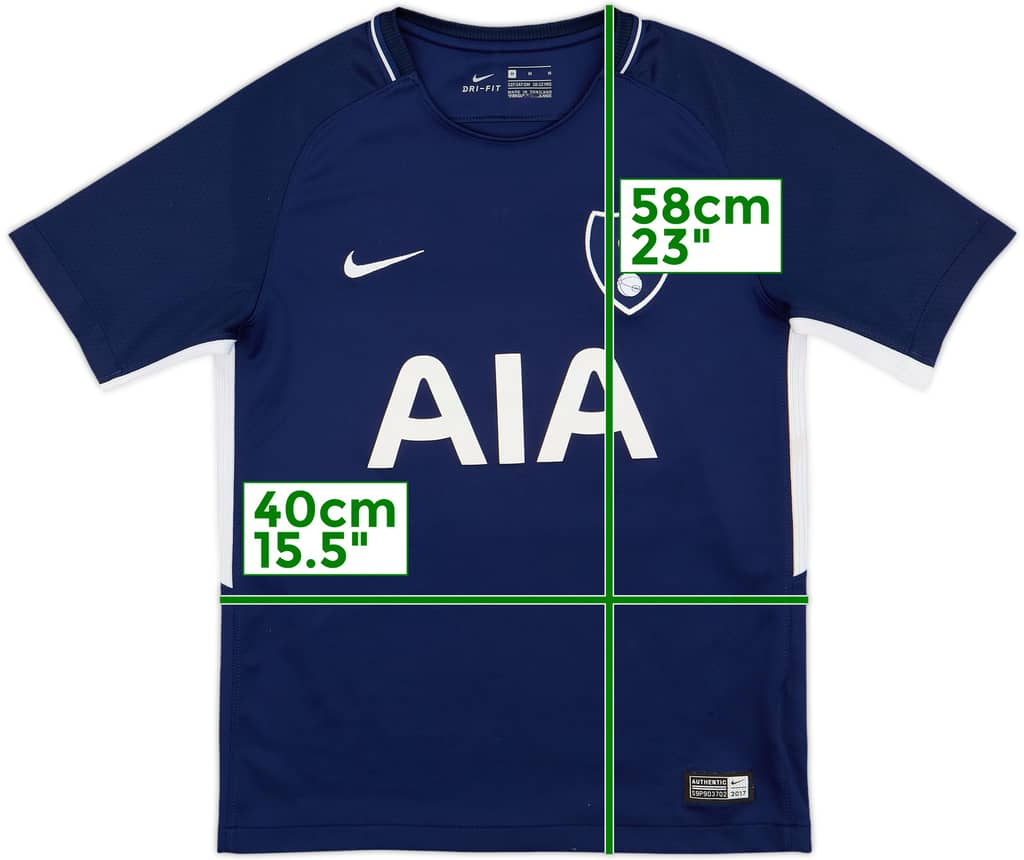 2017-18 Tottenham Away Shirt - 8/10 - (M.Boys)