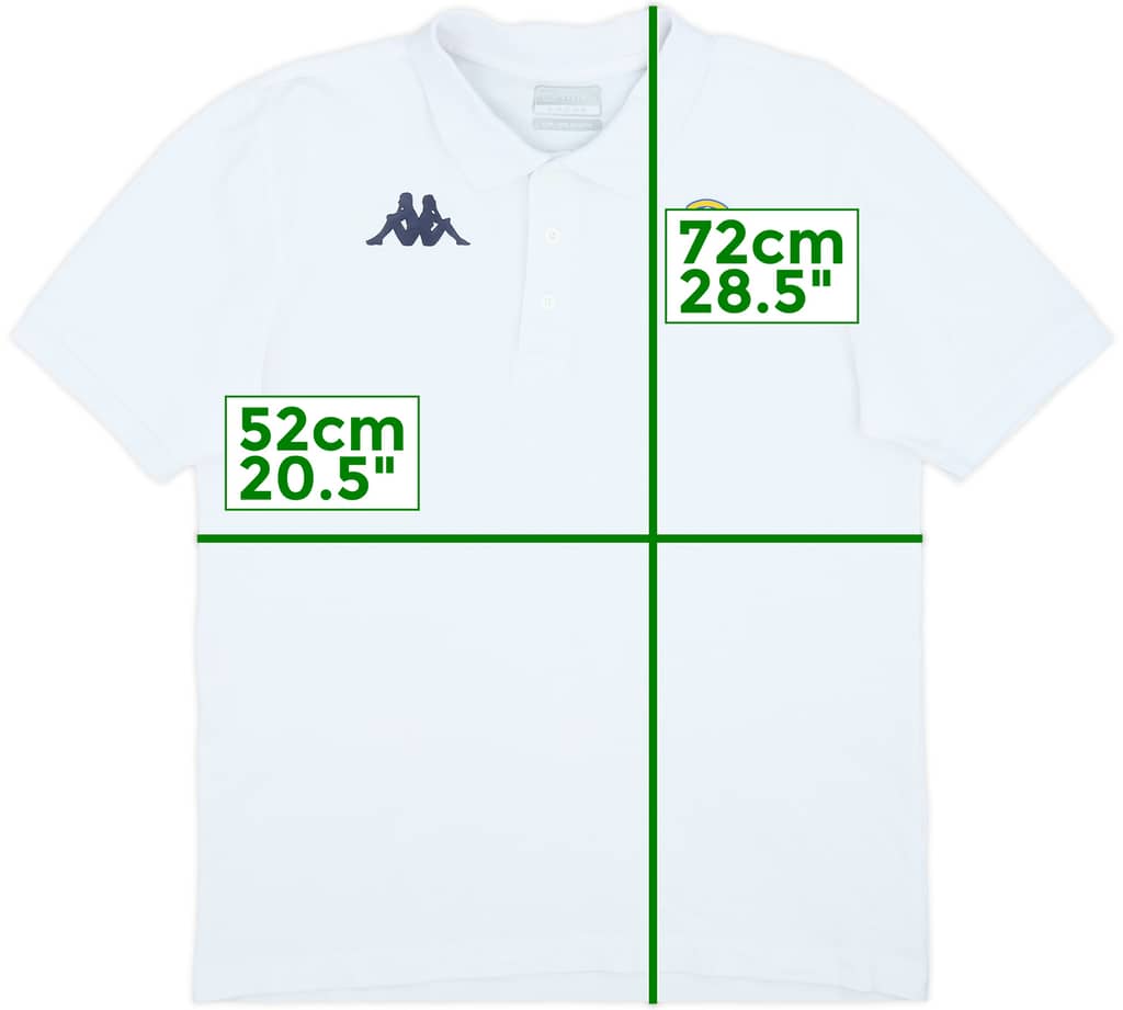 2019-20 Leeds United Kappa Polo Shirt - 7/10 - (M)