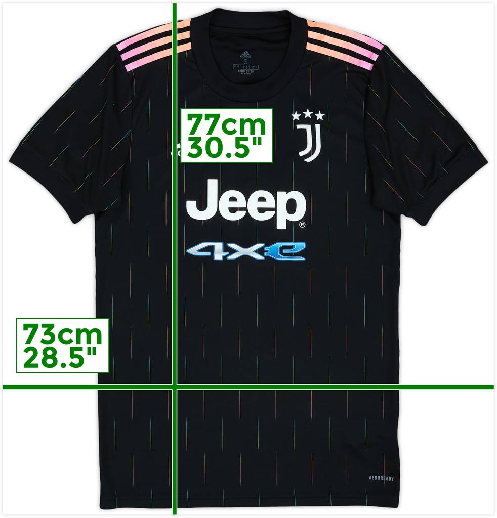 2021-22 Juventus Away Shirt - 10/10 - (S)