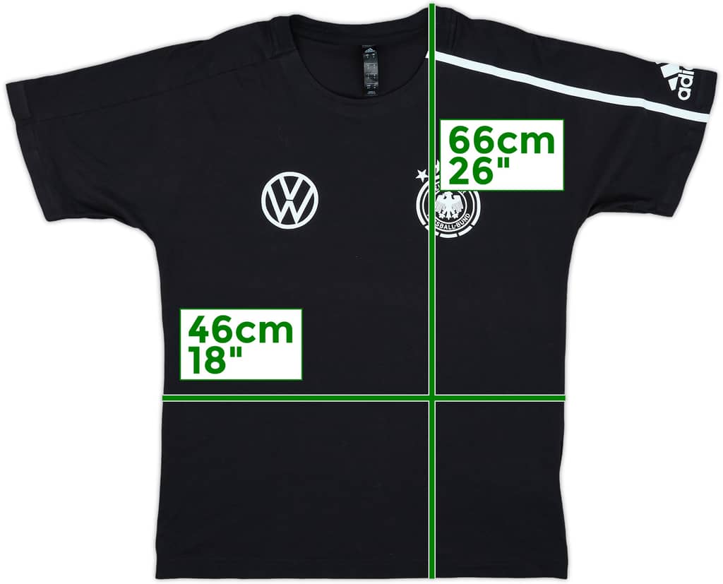2018-19 Germany adidas Cotton Training Tee - 8/10 - (S)