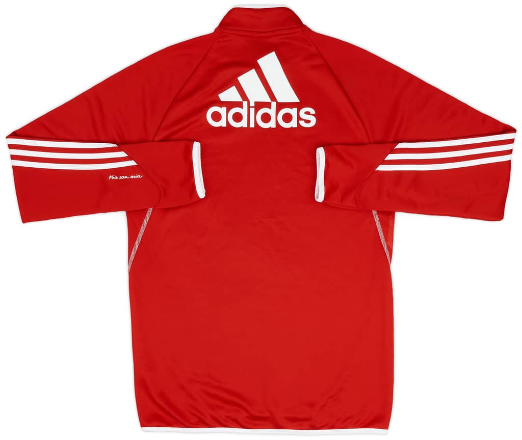 2013-14 Bayern Munich adidas 1/4 Zip Drill Top - 10/10 - (S)