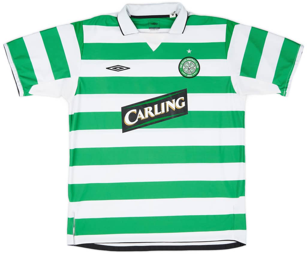 2004-05 Celtic Home Shirt Juninho #7