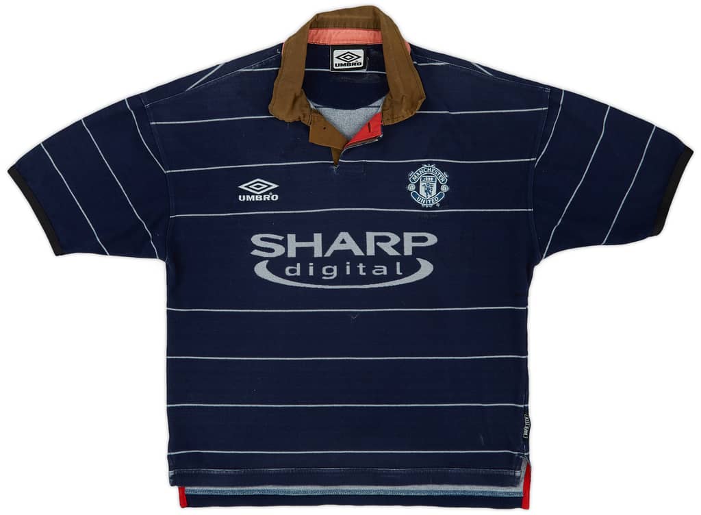 1999-00 Manchester United Away Shirt - 5/10 - (Y)