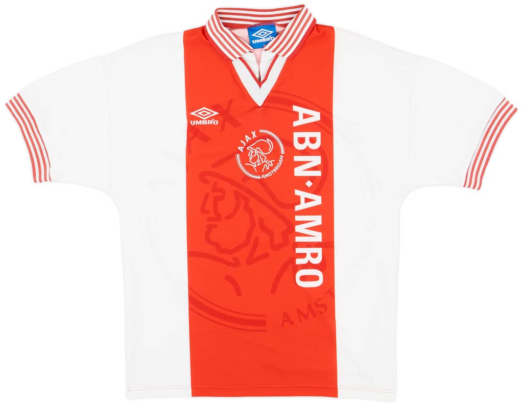 1995-96 Ajax Home Shirt - 9/10 - (M)