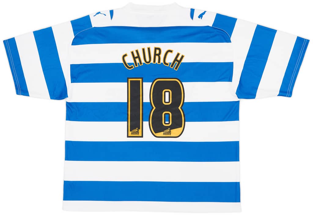 2009-10 Reading Home Shirt Church #18 - 9/10 - (XXL)