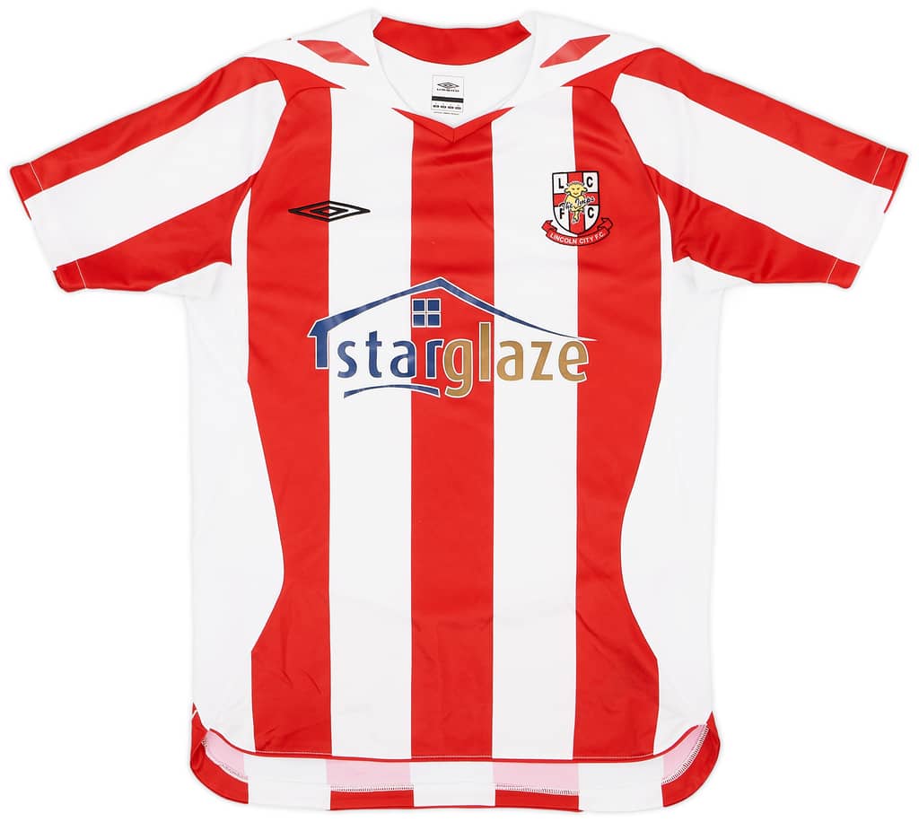2008-10 Lincoln City Home Shirt - 9/10 - (S)