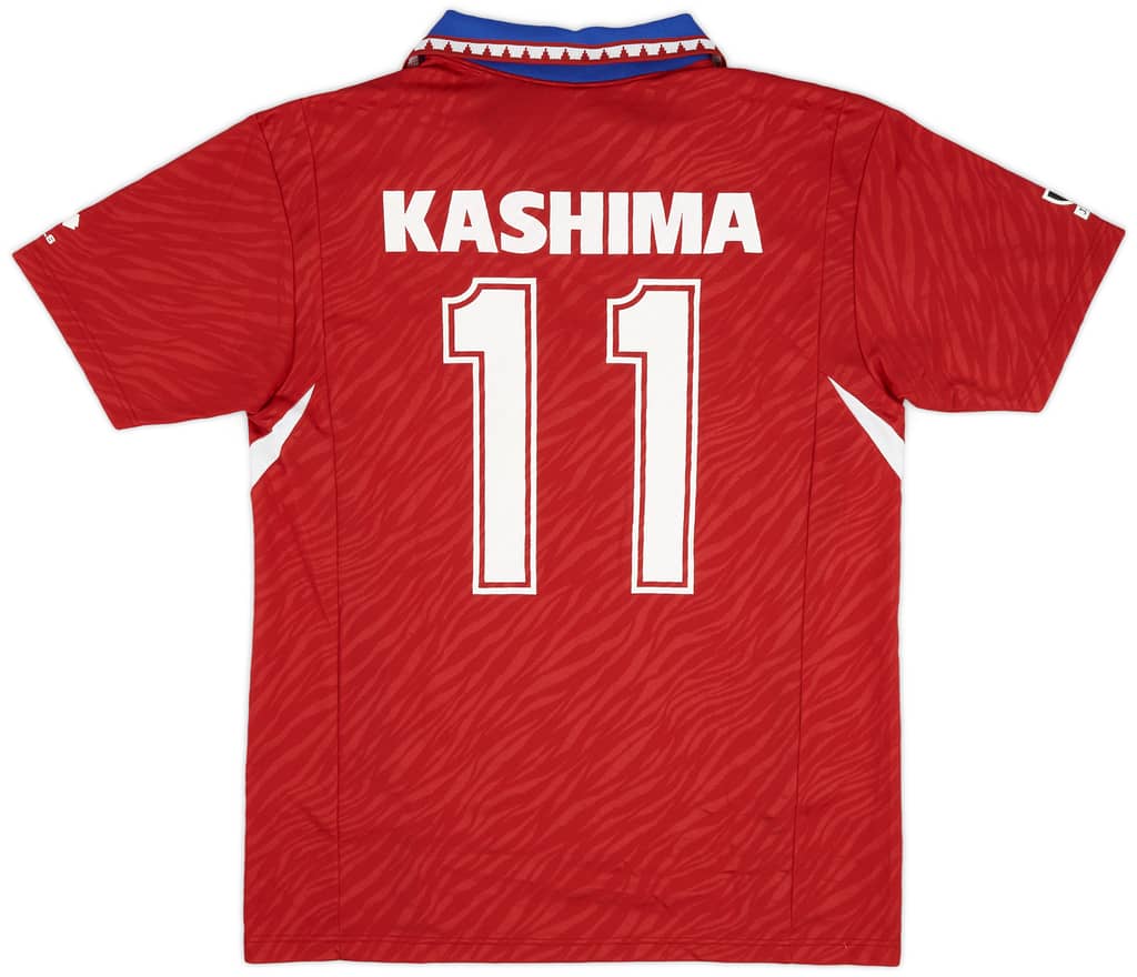 1992 Kashima Antlers Home Shirt #11 - 9/10 - (L)