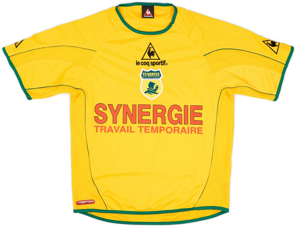 2002-04 Nantes Home Shirt - 8/10 - (XL.Boys)