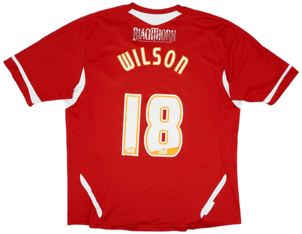 2011-12 Bristol City Home Shirt Wilson #18 - 5/10 - (XXL)