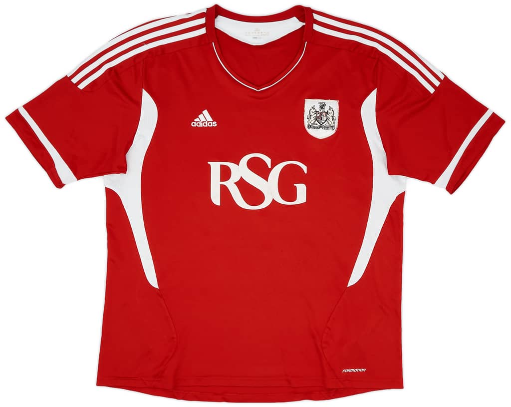 2011-12 Bristol City Home Shirt Wilson #18 - 5/10 - (XXL)
