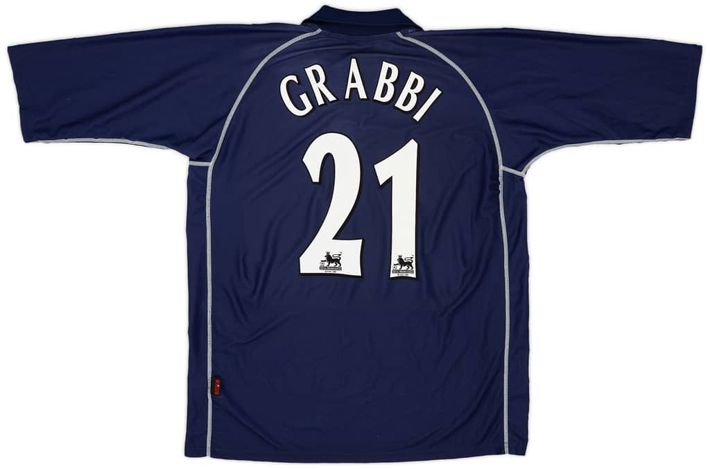 2001-02 Blackburn Away Shirt Grabbi #21 - 7/10 - (XXL)