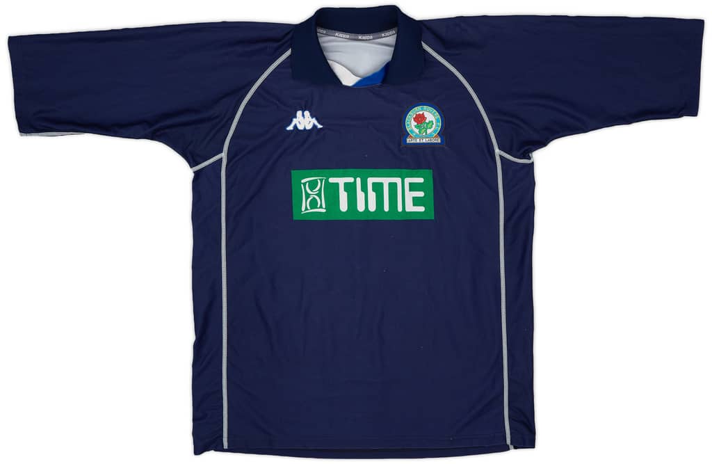 2001-02 Blackburn Away Shirt Grabbi #21 - 7/10 - (XXL)