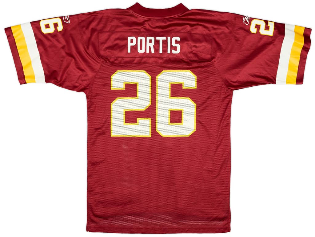 2005-06 Washington Redskins Portis #26 Reebok On Field Home Jersey (Very Good) M
