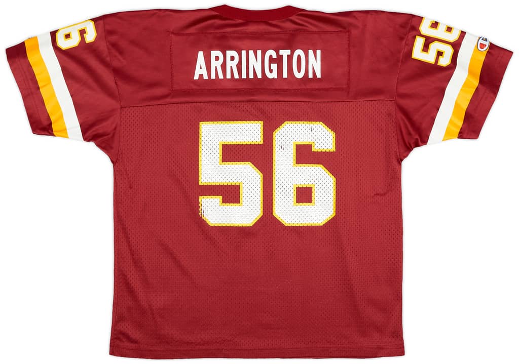 2000 Washington Redskins Arrington #56 Champion Home Jersey (Very Good) XL.Kids