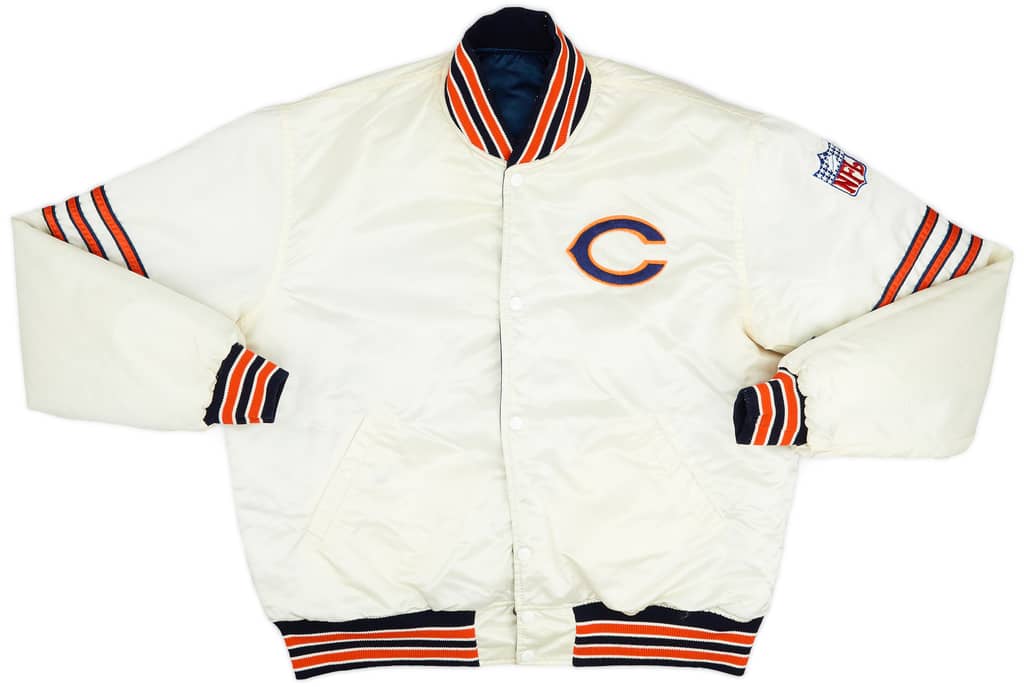 1980's Chicago Bears Starter Reversible Satin Varsity Jacket (Excellent) XL