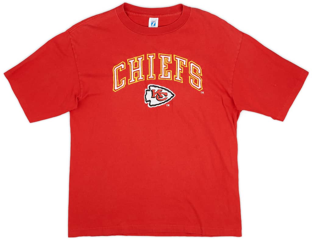 1990-96 Kansas City Chiefs Logo 7 Tee (Excellent) XL