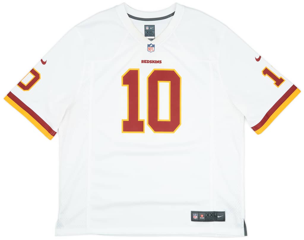 2012-15 Washington Redskins Griffin III #10 Nike Game Away Jersey (Good) XXL