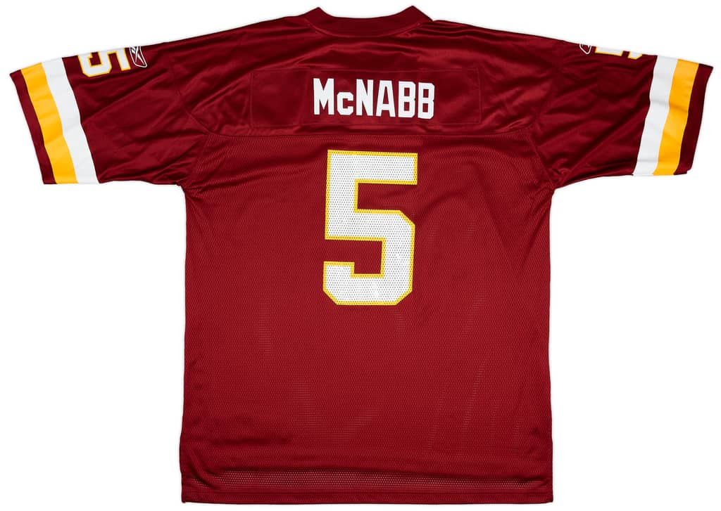2010 Washington Redskins McNabb #5 Reebok On Field Home Jersey (Very Good) XXL