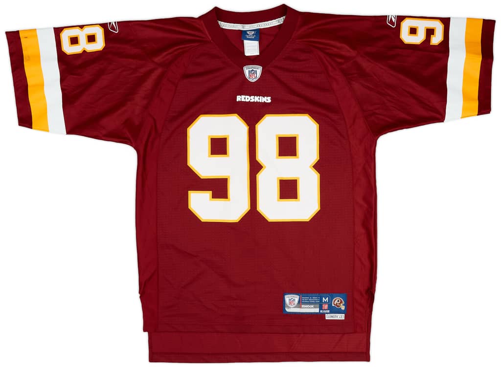 2009-11 Washington Redskins Orakpo #98 Reebok Premier Home Jersey (Very Good) M