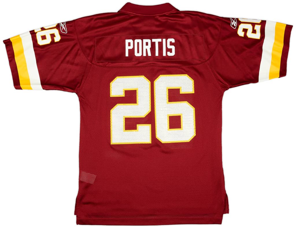 2008-10 Washington Redskins Portis #26 Reebok On Field Home Jersey (Excellent) M