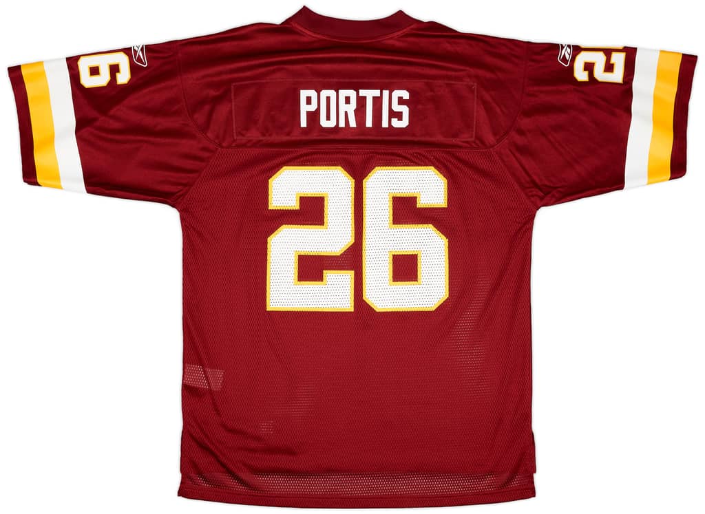 2007 Washington Redskins Portis #26 Reebok On Field Home Jersey (Excellent) L