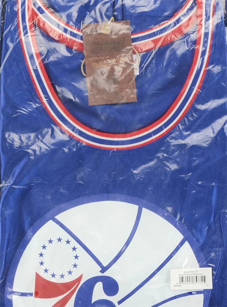 (Amazon) Mitchell & Ness Philadelphia 76ers Tank Jersey