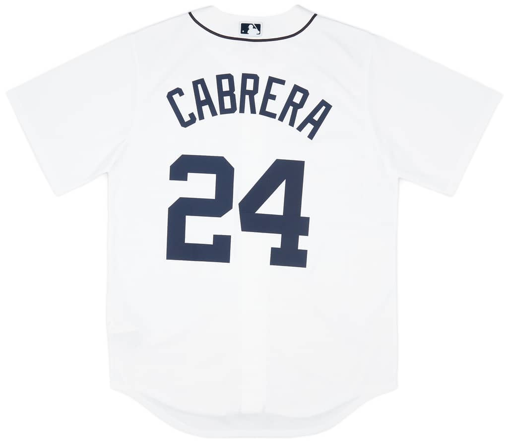2020-23 Detroit Tigers Cabrera #24 Nike Home Jersey (M)