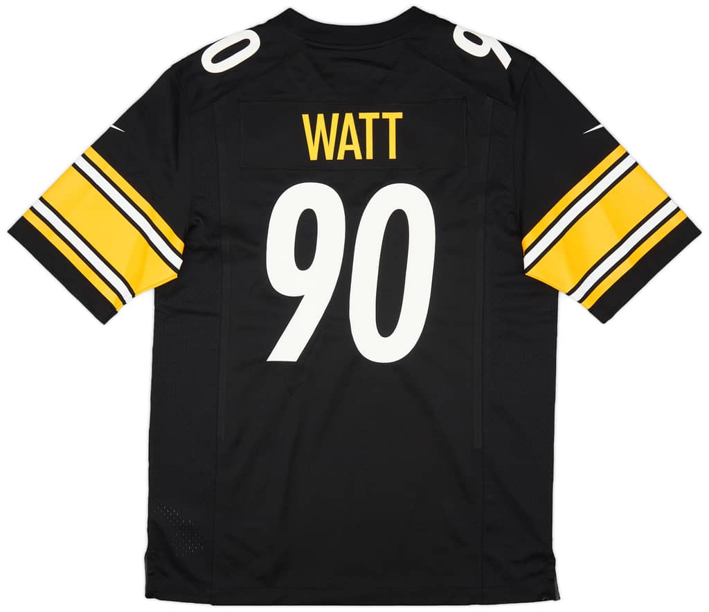 2018-23 Pittsburgh Steelers Watt #90 Nike Game Home Jersey (M)