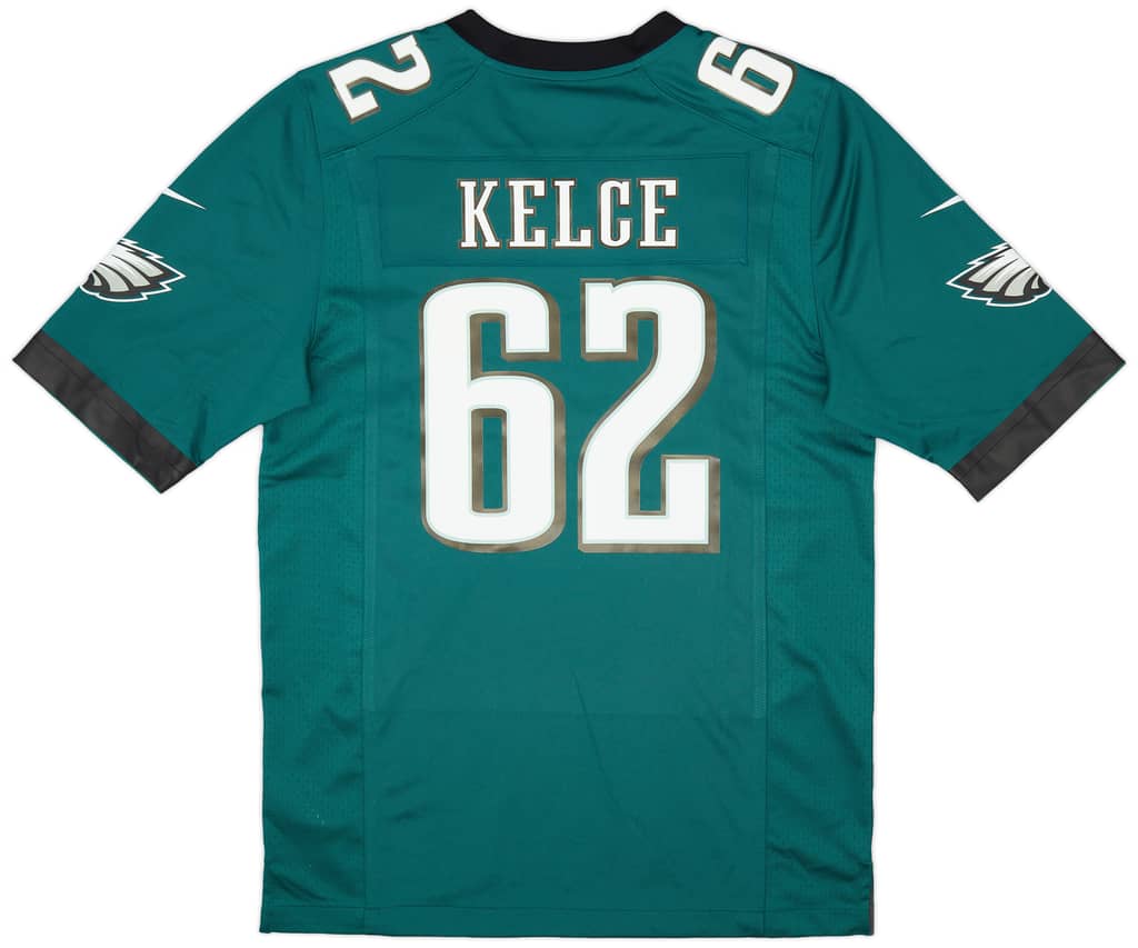 2012-23 Philadelphia Eagles Kelce #62 Nike Game Home Jersey (S)