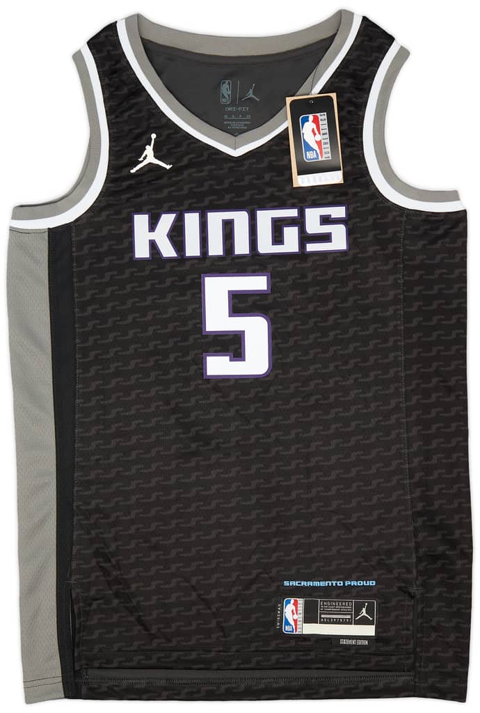 2020-23 Sacramento Kings Fox #5 Jordan Swingman Alternate Jersey (XXL)