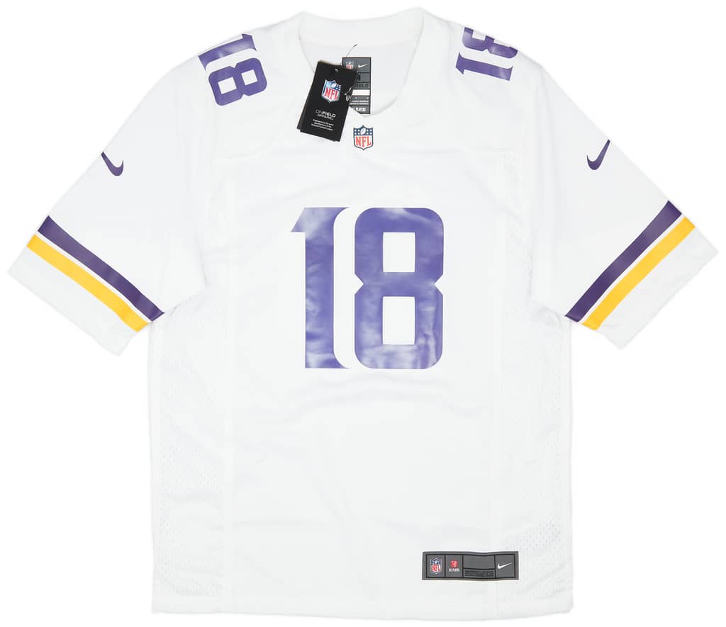 2020-23 Minnesota Vikings Jefferson #18 Nike Game Away Jersey (M)