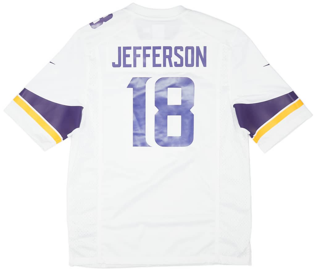 2020-23 Minnesota Vikings Jefferson #18 Nike Game Away Jersey (M)